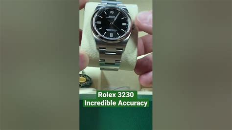 rolex 3230 accuracy test.